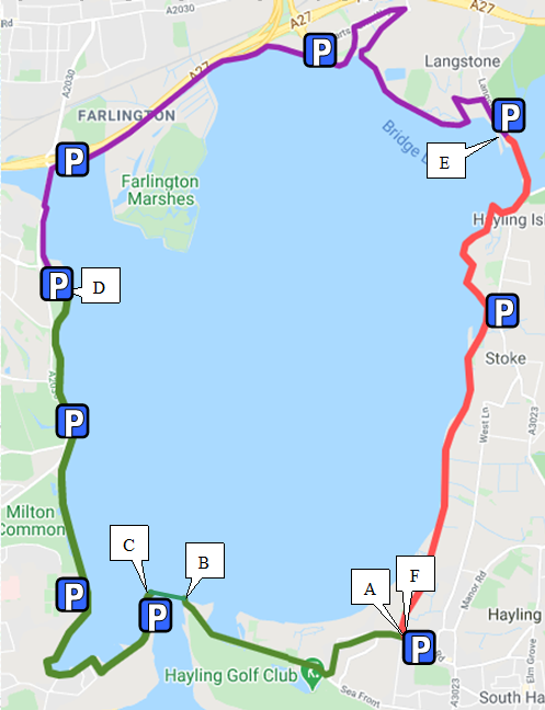 Walk map